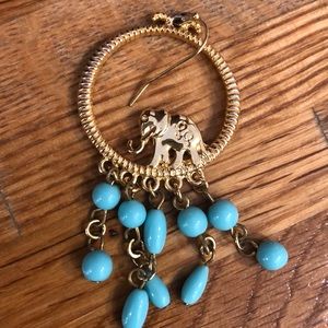Lilly Pulitzer Jewelry - Lilly Pulitzer Elephant Hoop earrings Lilly Pulitzer Jewelry - Lilly Pulitzer Elephant Hoop earrings